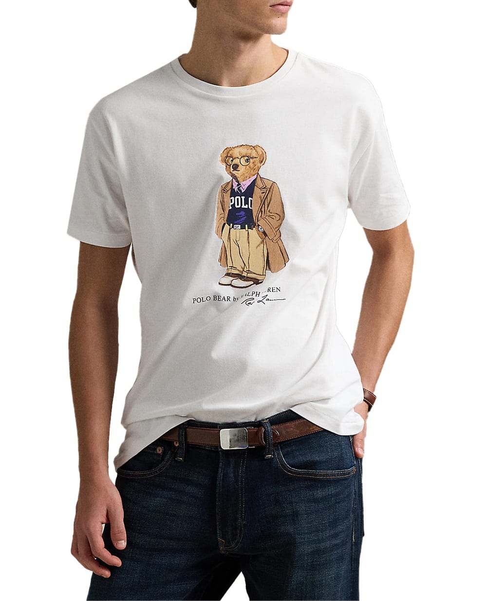 Футболка Polo Bear Polo Ralph Lauren 710974584001, білий колір • Купити в інтернет-магазині Kameron