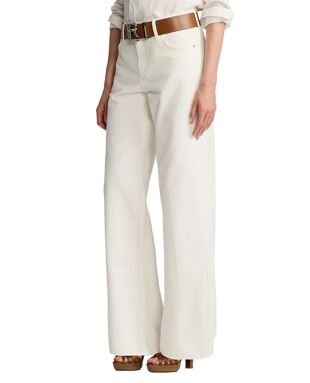 Джинси Ralph Lauren Collection 290963100001, білий колір • Купити в інтернет-магазині Kameron