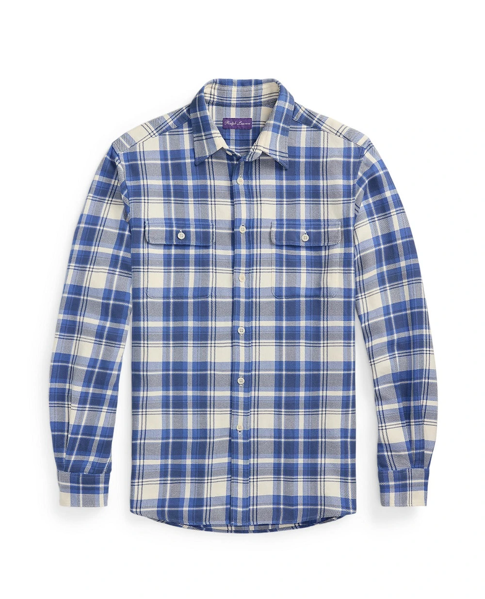 Рубашка Ralph Lauren Purple Label 790964260001, синий цвет • Купить в интернет-магазине Kameron