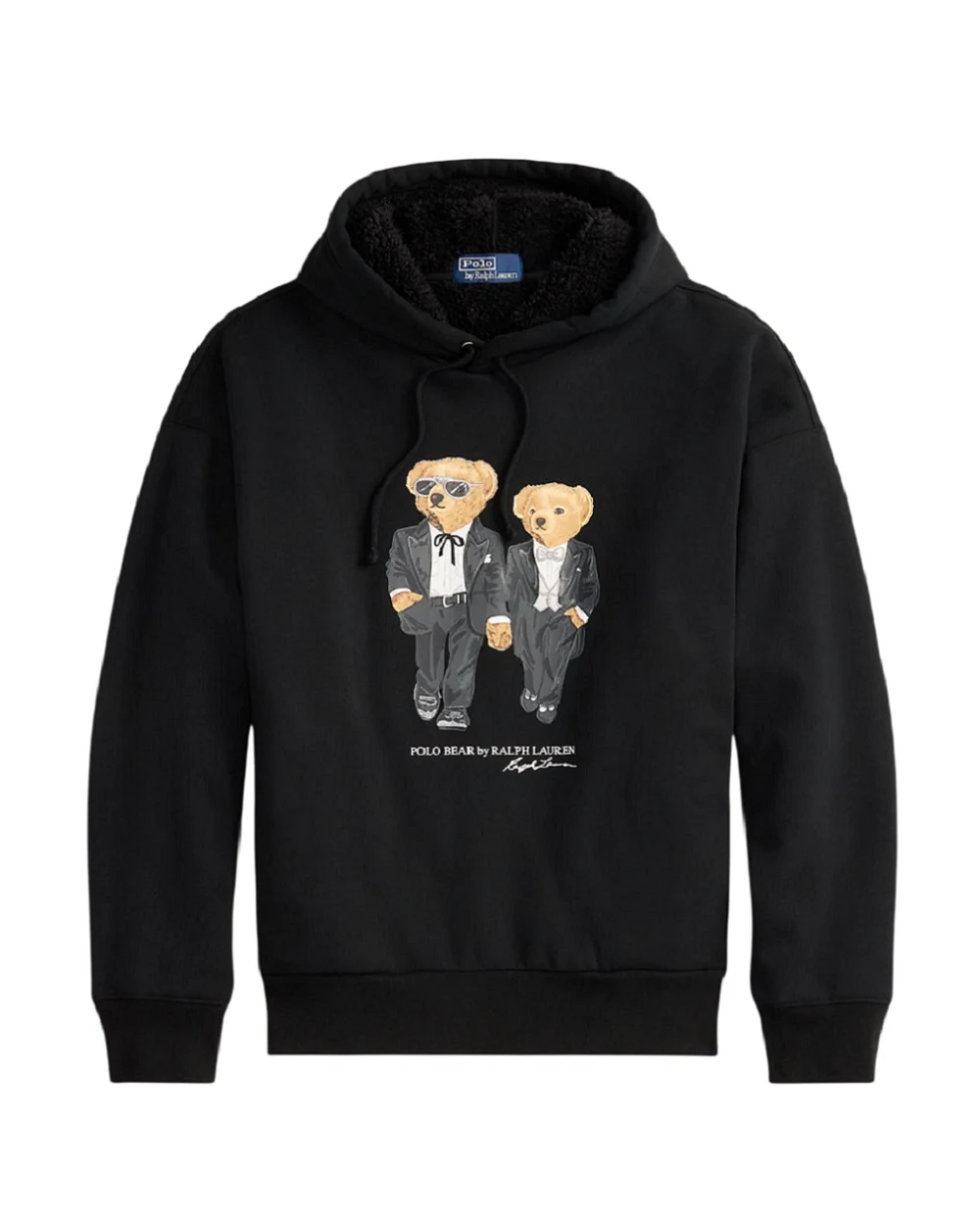 Худи от Ralph & Ricky Polo Ralph Lauren 710981802001, черный цвет • Купить в интернет-магазине Kameron