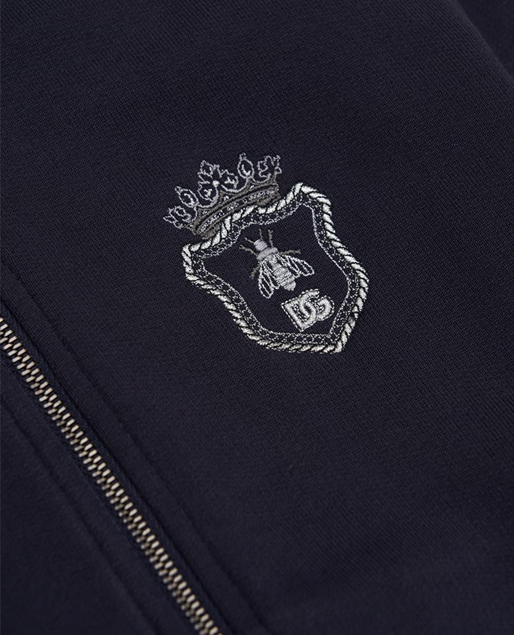 Детская толстовка (костюм) Dolce&Gabbana Kids L4JWMS-G7PMH-B, синий цвет • Купить в интернет-магазине Kameron