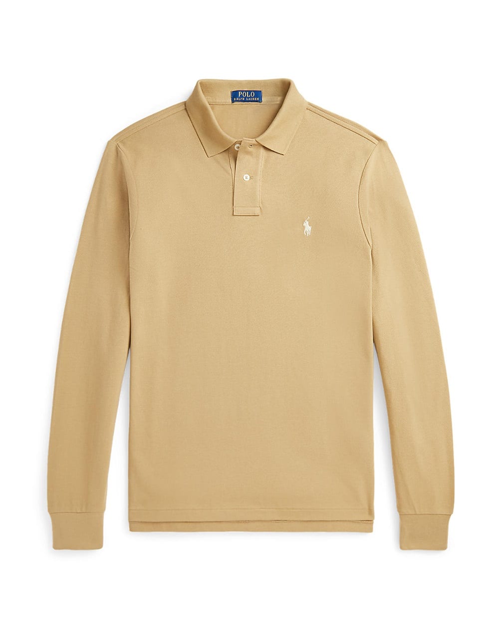 Поло Polo Ralph Lauren 710680790123, бежевый цвет • Купить в интернет-магазине Kameron