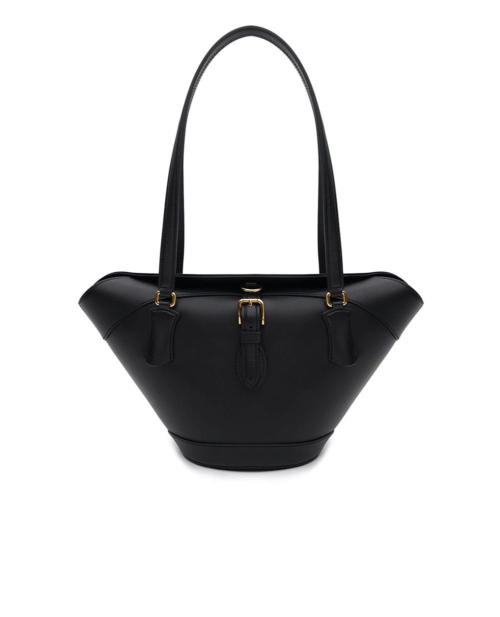 Сумка Capri в форме корзины из кожи Dolce&Gabbana BB7815-AK274, черный цвет • Купить в интернет-магазине Kameron