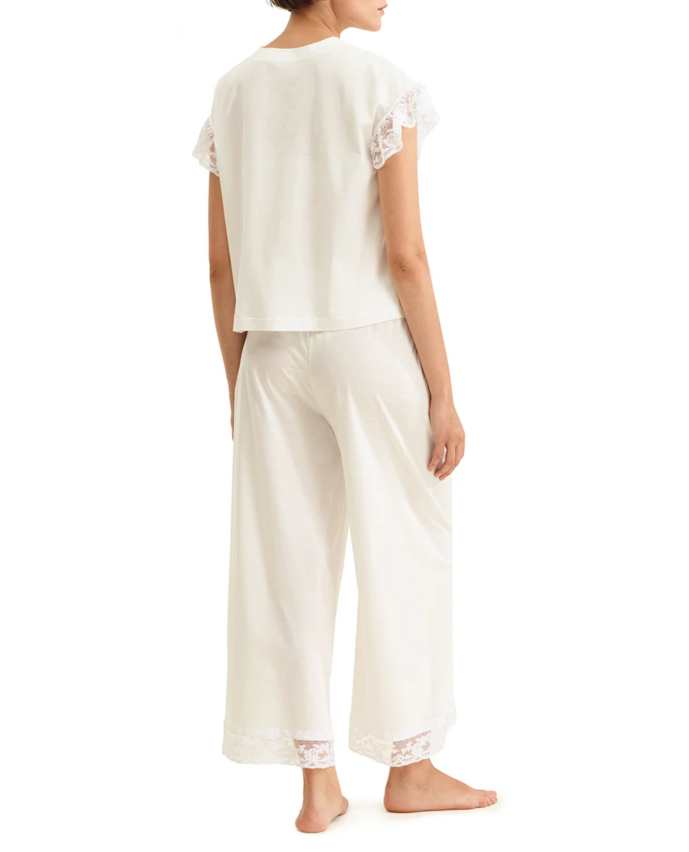 Штани AUBEPINE ERES 232601, білий колір • Купити в інтернет-магазині Kameron