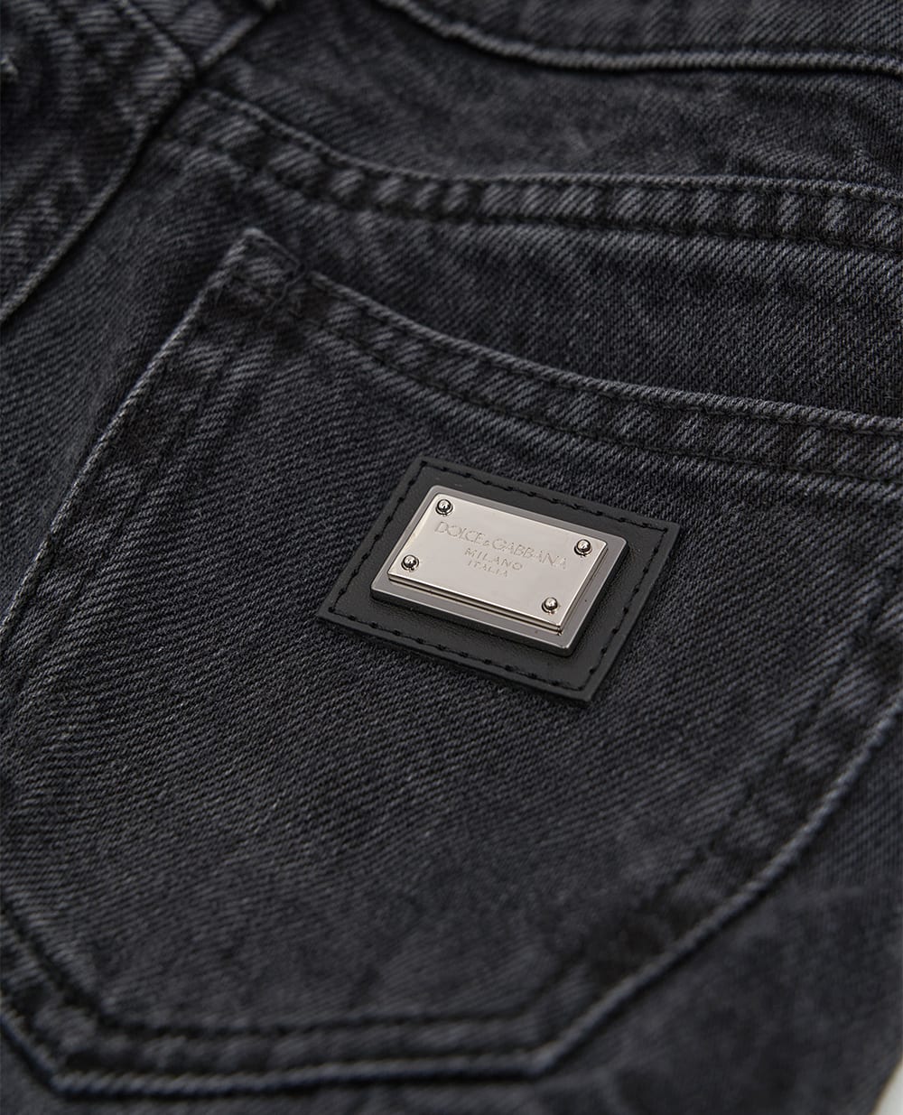 Детские джинсы Dolce&Gabbana Kids L42F86-LDD41-B, черный цвет • Купить в интернет-магазине Kameron