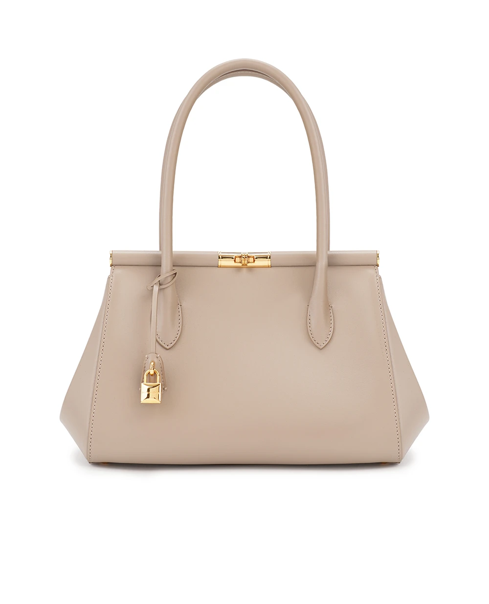 Шкіряна сумка Marlene Dolce&Gabbana BB7734-A3G19, бежевий колір • Купити в інтернет-магазині Kameron