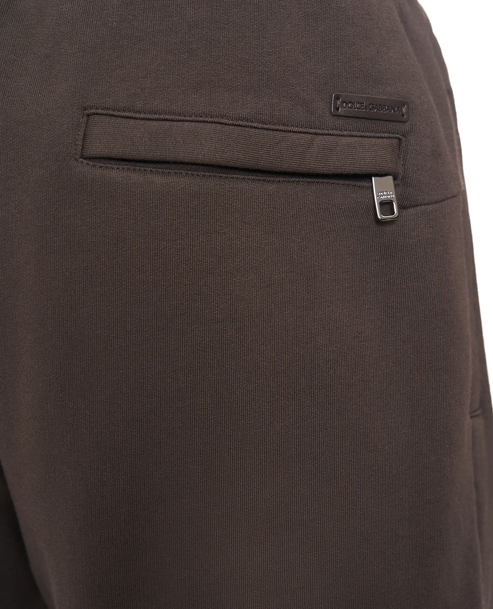 Штани джоггери (костюм) Dolce&Gabbana GP17AT-G7PLA, темно-коричневий колір • Купити в інтернет-магазині Kameron
