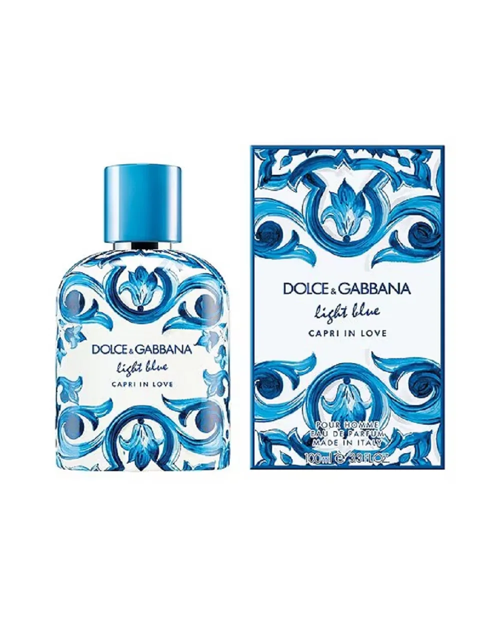 Парфюмированная вода Light Blue Capri In Love, 100 мл Dolce&Gabbana P1LB1C04-КАПРИ ИН ЛАВ, разноцветный цвет • Купить в интернет-магазине Kameron