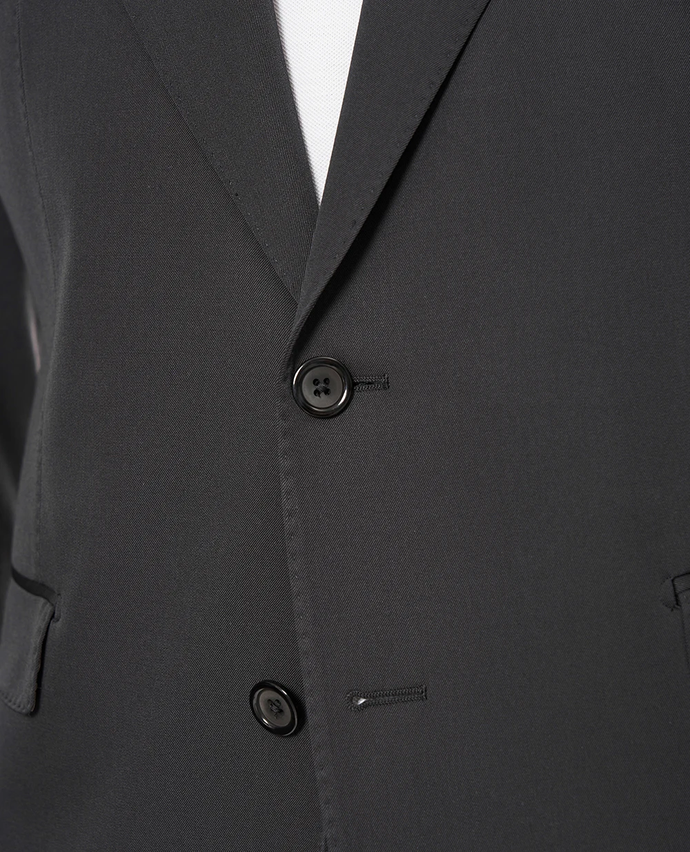 Однобортный жакет из шерсти Dolce&Gabbana G2WG7T-FUBGZ, темно-серый цвет • Купить в интернет-магазине Kameron