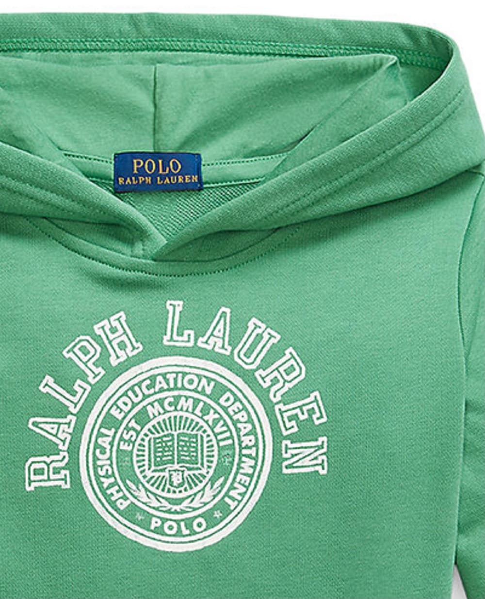 Детский худи Polo Ralph Lauren Kids 323971334001, зеленый цвет • Купить в интернет-магазине Kameron