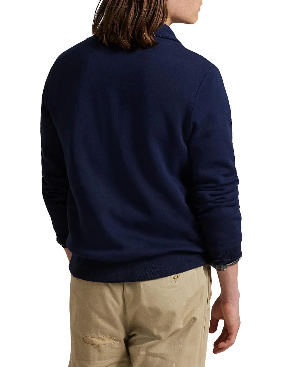 Толстовка флісова Polo Ralph Lauren 710981150002, синій колір • Купити в інтернет-магазині Kameron