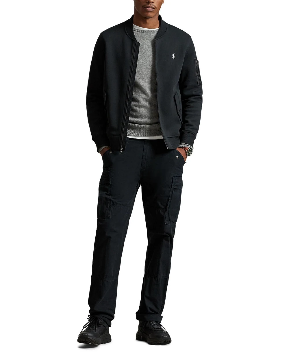 Толстовка (костюм) Polo Ralph Lauren 710980339003, черный цвет • Купить в интернет-магазине Kameron