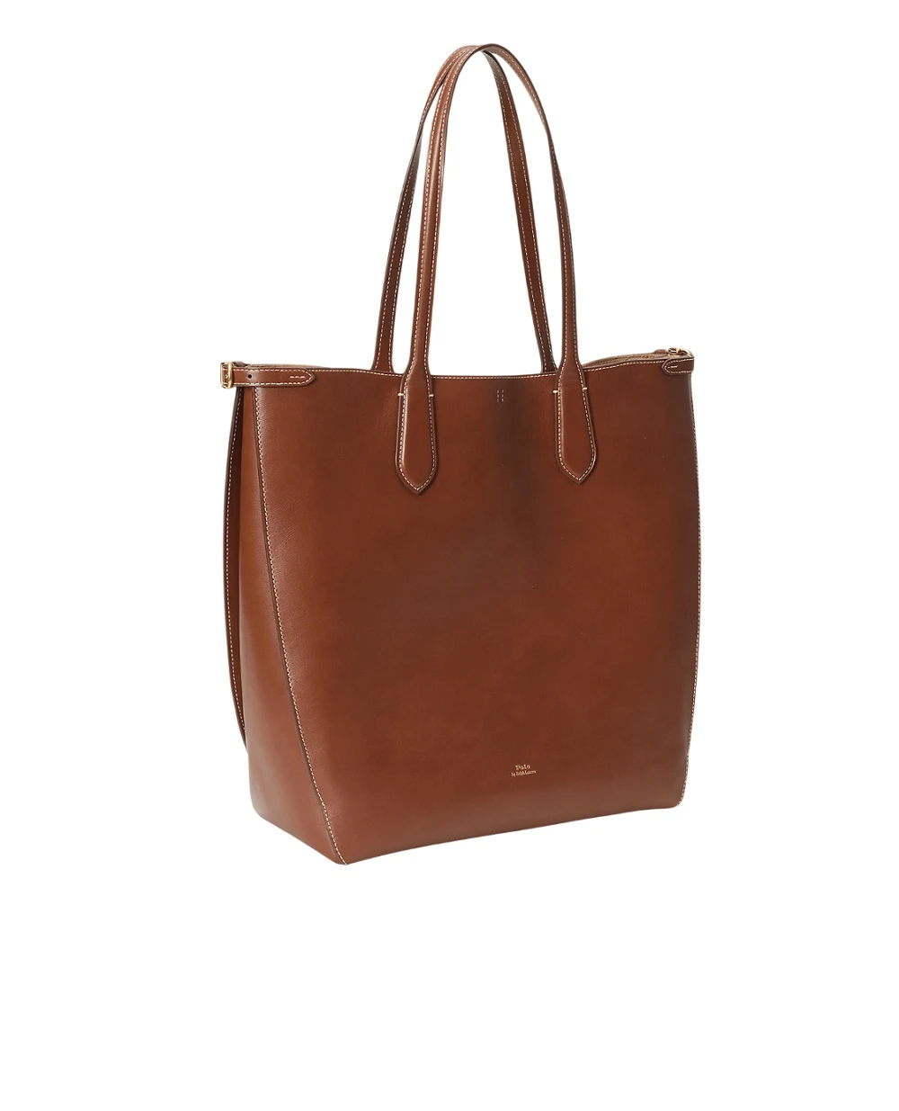 Сумка-тоут Bellport North-South из кожи Polo Ralph Lauren 428962757001, коричневый цвет • Купить в интернет-магазине Kameron