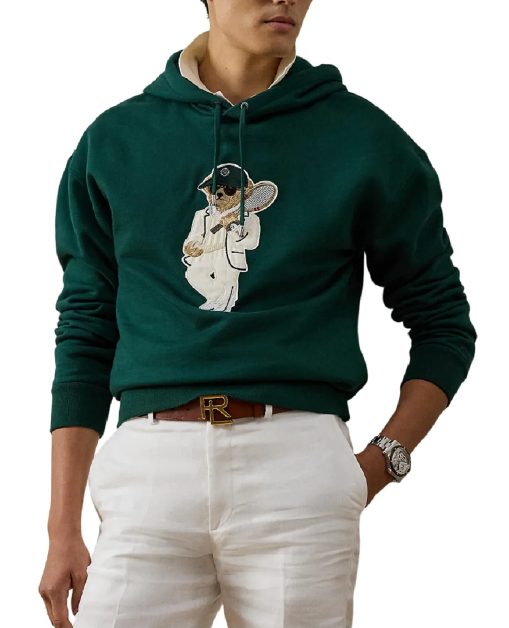 Худи Ralph Lauren Purple Label 790961157001, зеленый цвет • Купить в интернет-магазине Kameron