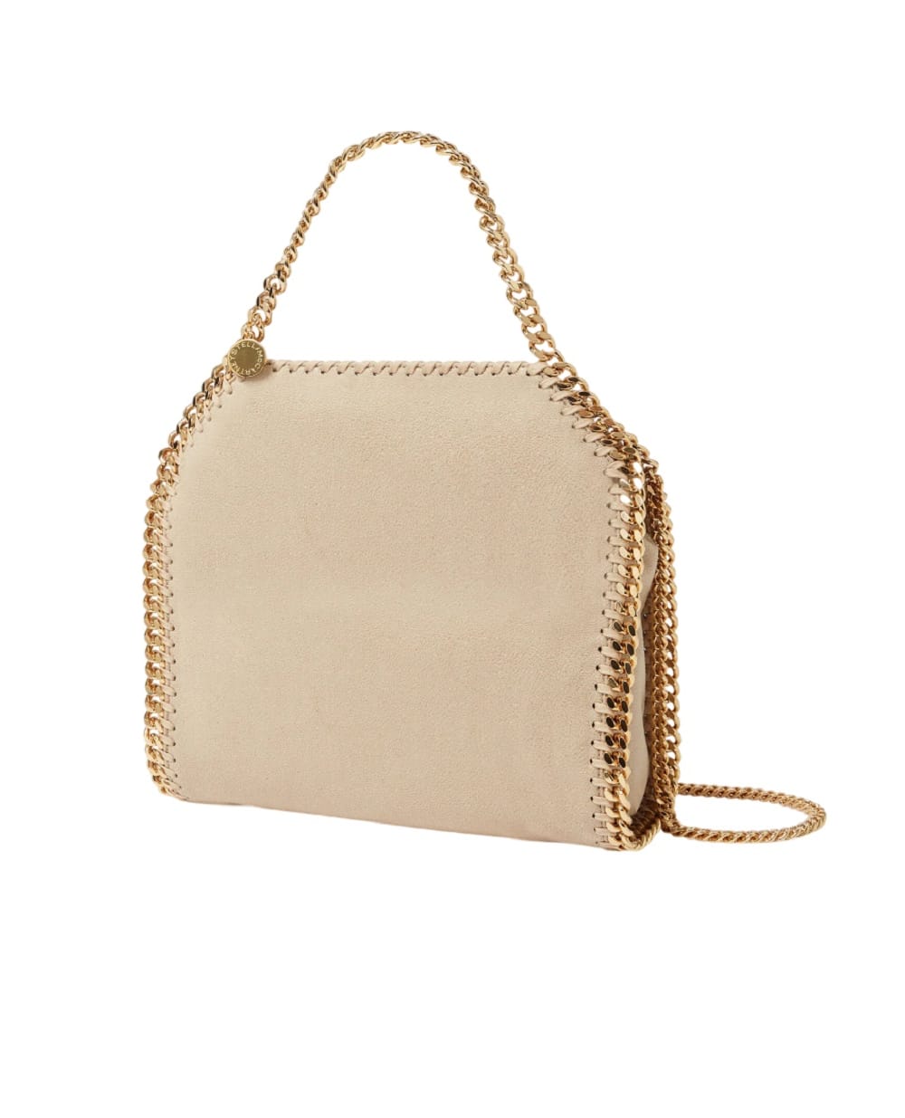 Сумка-тоут мини Falabella Stella McCartney 371223W9355, бежевый цвет • Купить в интернет-магазине Kameron