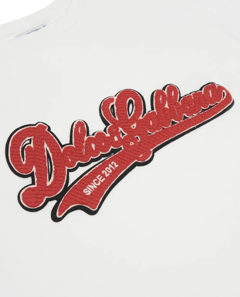 Дитяча футболка з аплікацією Dolce&Gabbana Dolce&Gabbana Kids L4JTHU-G7P0T-S, білий колір • Купити в інтернет-магазині Kameron