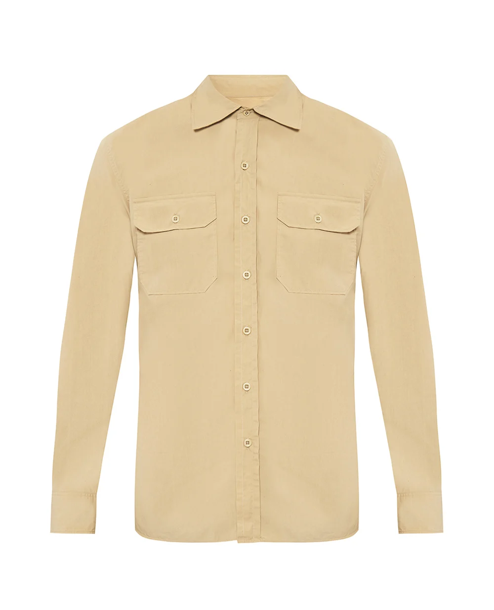 Рубашка Ralph Lauren Purple Label 790977155003, бежевый цвет • Купить в интернет-магазине Kameron