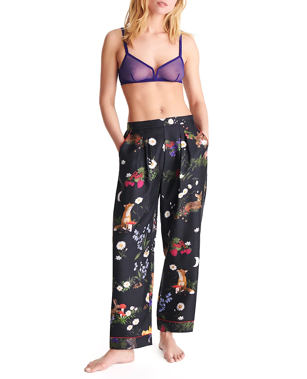 Брюки POETE ERES 232434, разноцветный цвет • Купить в интернет-магазине Kameron