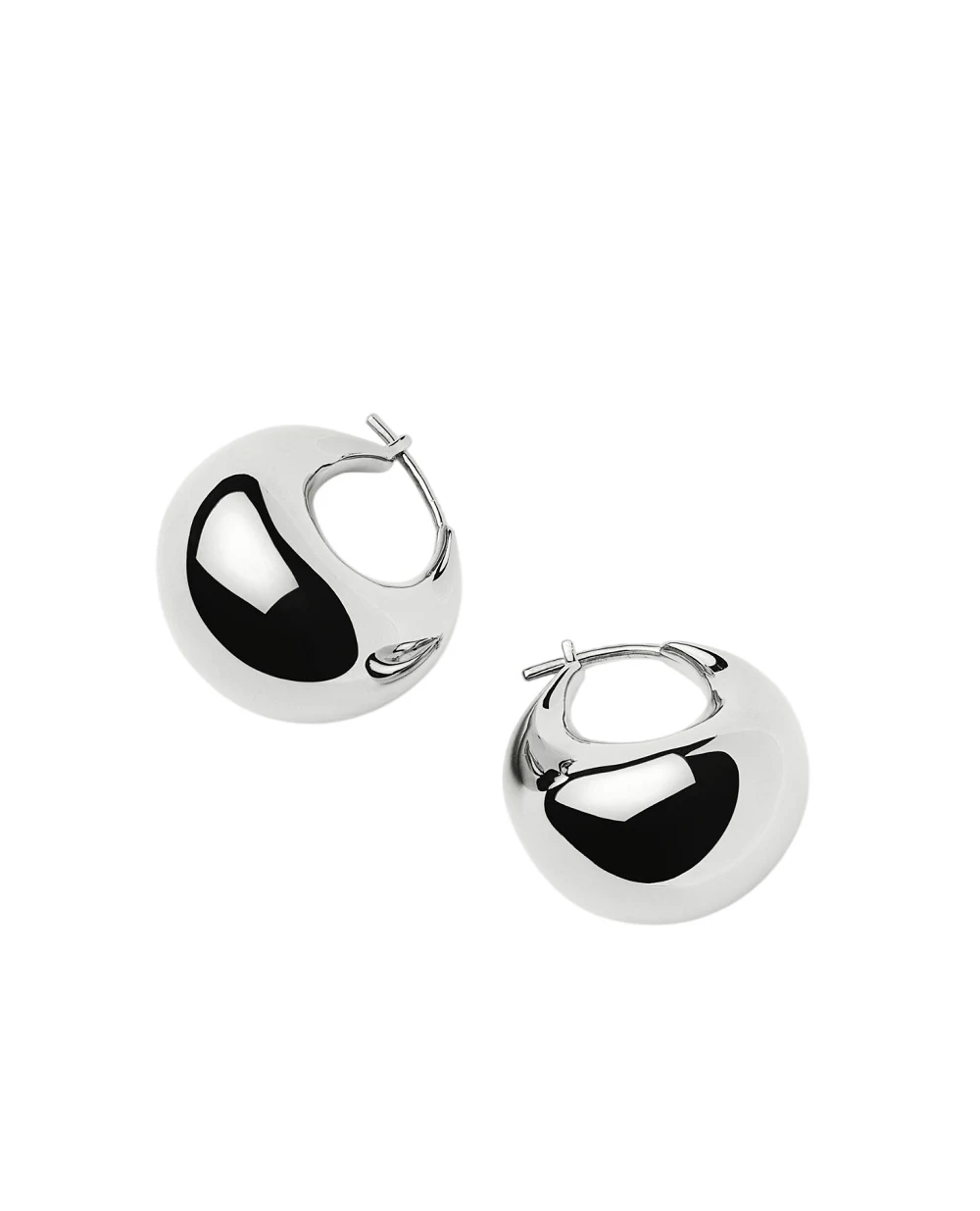 Сережки Dome Missoma SH-S-E9-NS, срібний колір • Купити в інтернет-магазині Kameron