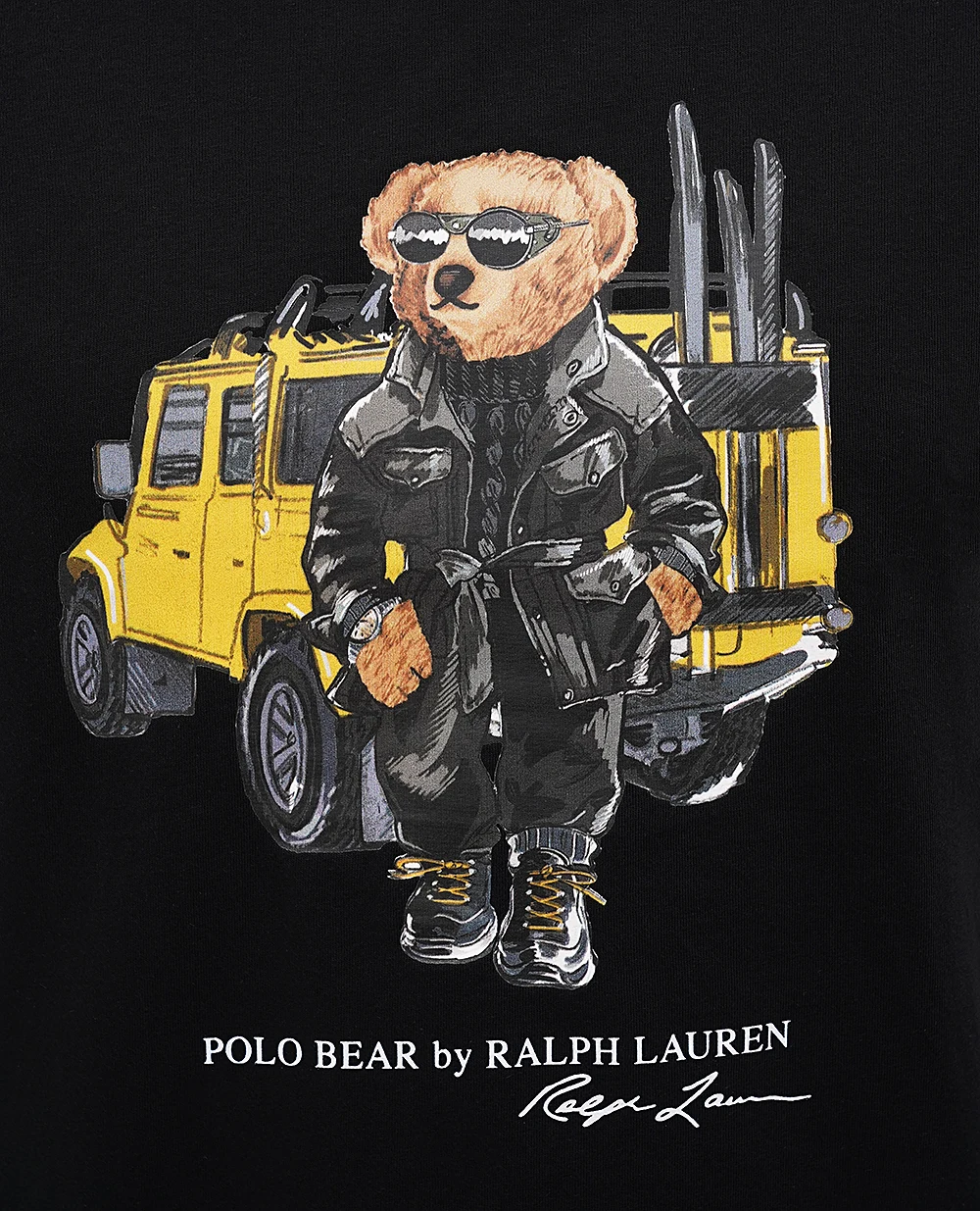 Футболка Polo Bear Polo Ralph Lauren 710854497043, черный цвет • Купить в интернет-магазине Kameron