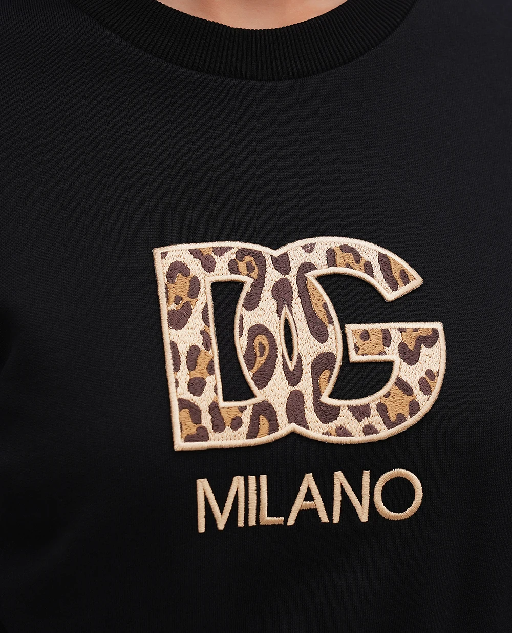 Свитшот Dolce&Gabbana F9R31Z-GDBZY, черный цвет • Купить в интернет-магазине Kameron