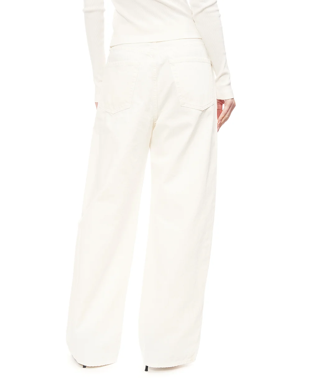 Джинси Ayla Baggy CITIZENS of HUMANITY 2053B-1248, кремовий колір • Купити в інтернет-магазині Kameron