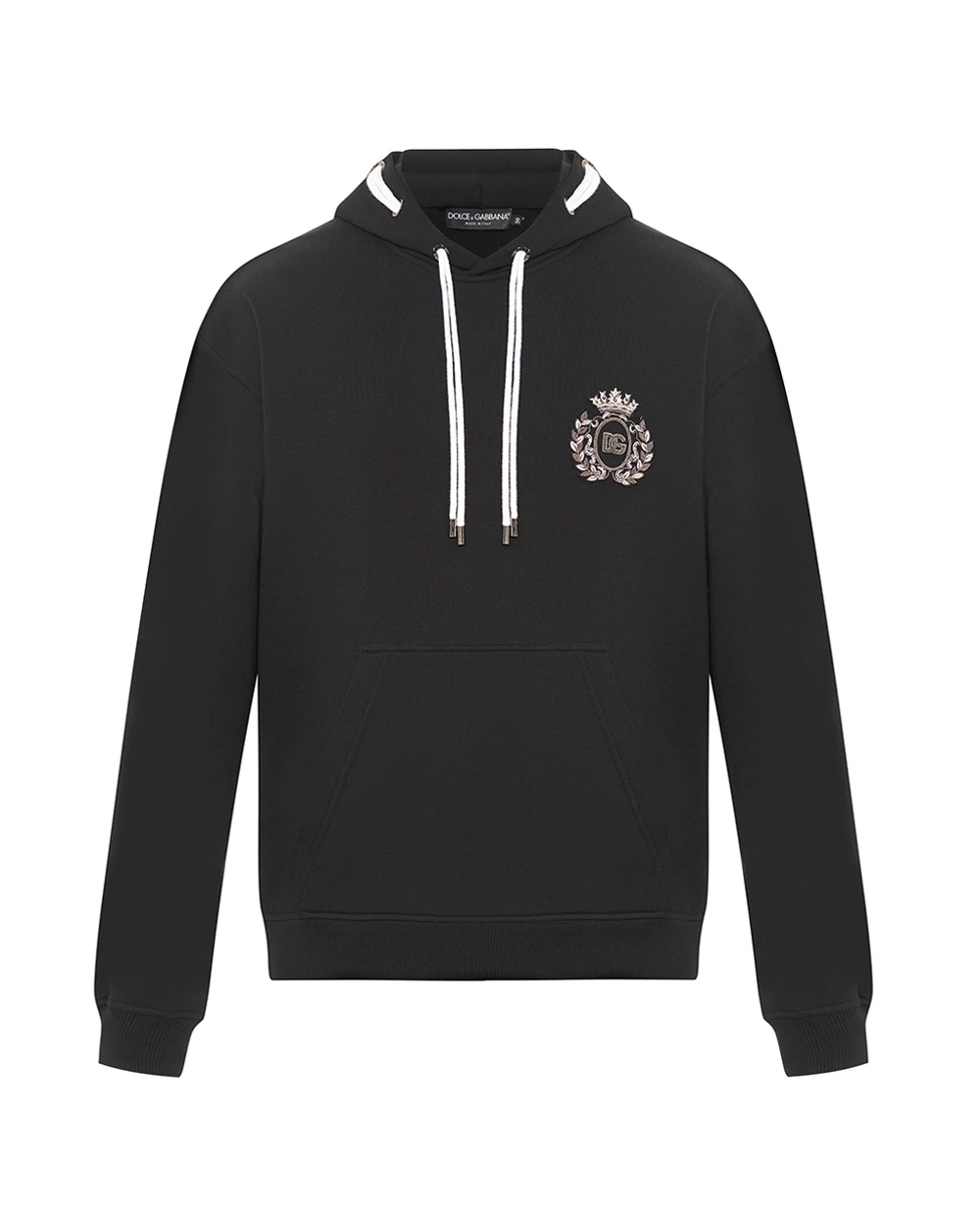 Худі з логотипом (костюм) Dolce&Gabbana G9BSGZ-G7PFU, чорний колір • Купити в інтернет-магазині Kameron
