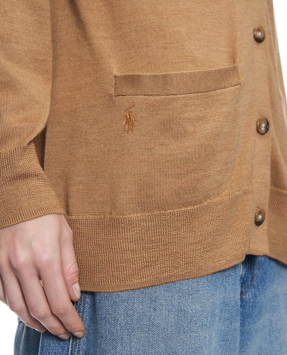 Кардиган Polo Ralph Lauren 211972138001, коричневий колір • Купити в інтернет-магазині Kameron