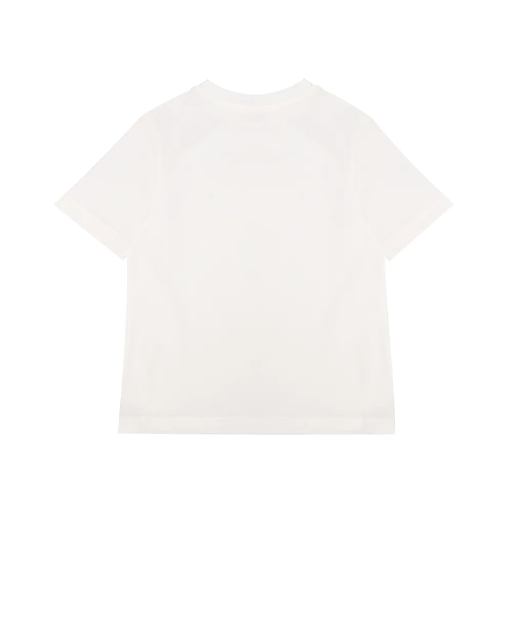 Детская футболка Dolce&Gabbana Kids L4JTHU-G7O7V-B, белый цвет • Купить в интернет-магазине Kameron