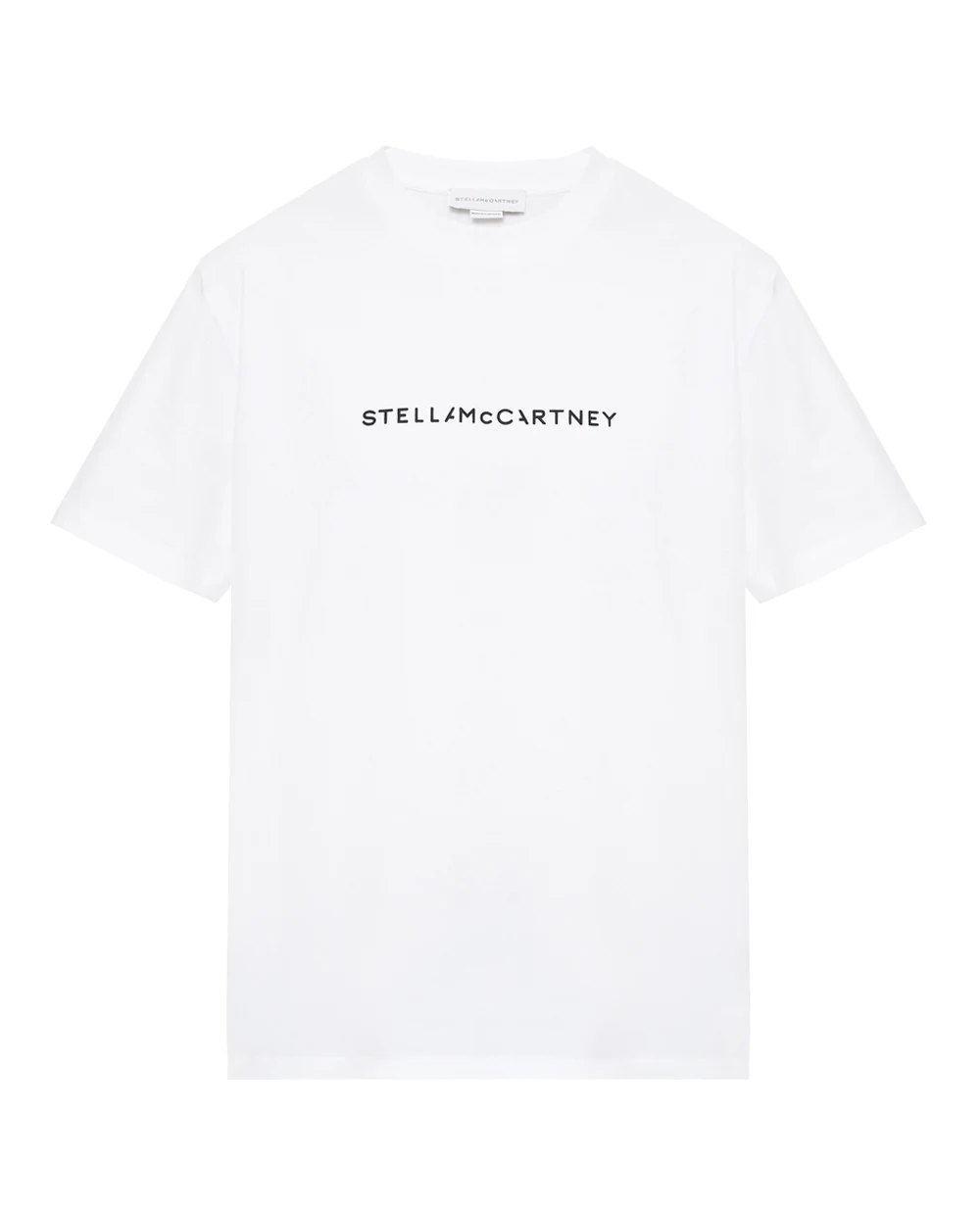 Футболка оверсайз с логотипом Stella McCartney 6J01583SPY48, белый цвет • Купить в интернет-магазине Kameron