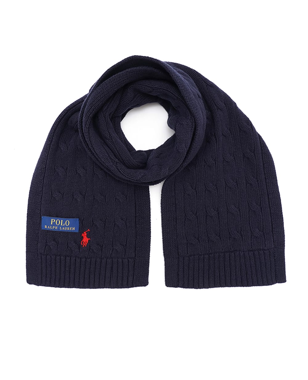 Детский шарф Polo Ralph Lauren Kids 323953206001, темно-синий цвет • Купить в интернет-магазине Kameron