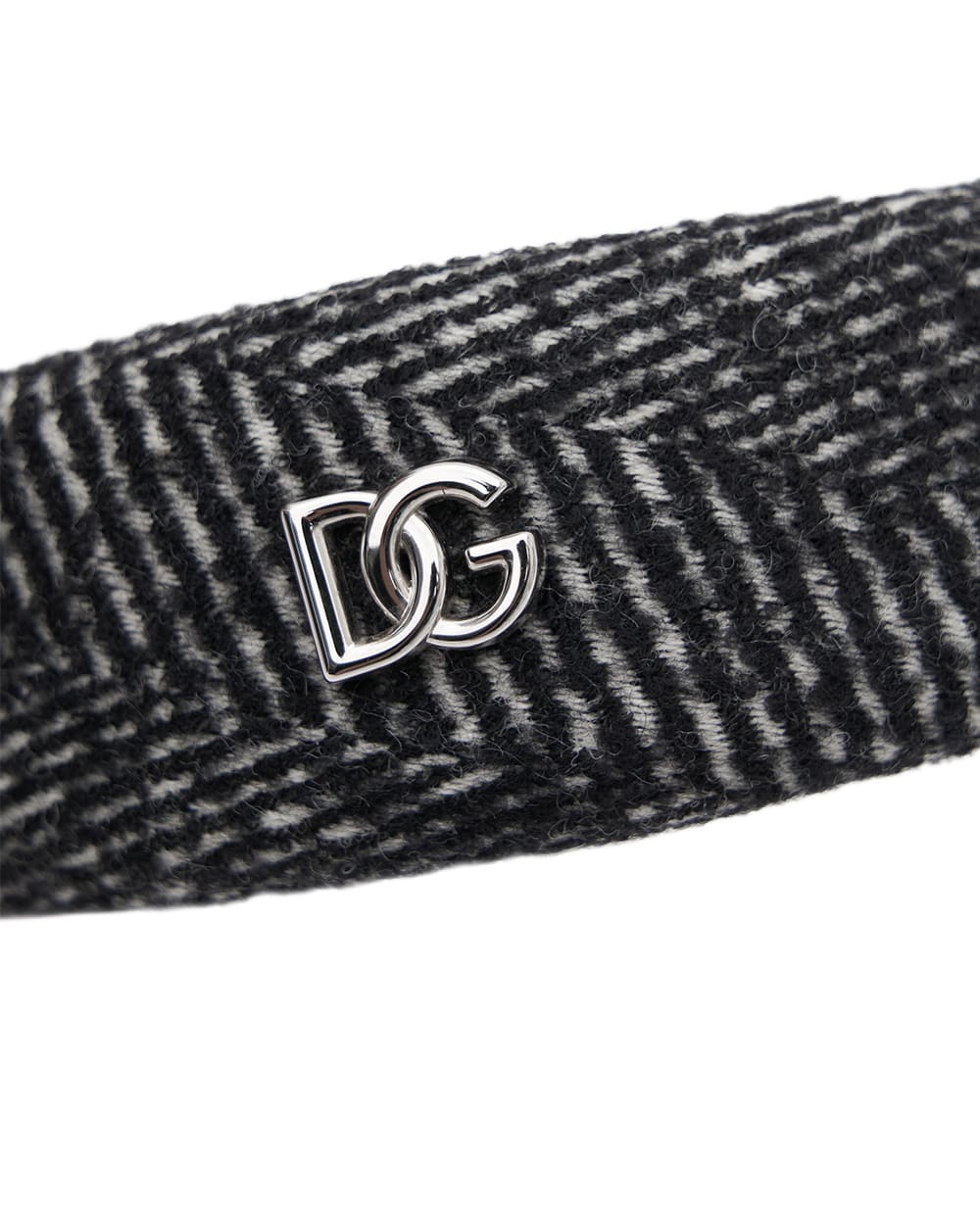 Дитячий обруч із логотипом Dolce&Gabbana LB3L54-FMZAO, чорний колір • Купити в інтернет-магазині Kameron