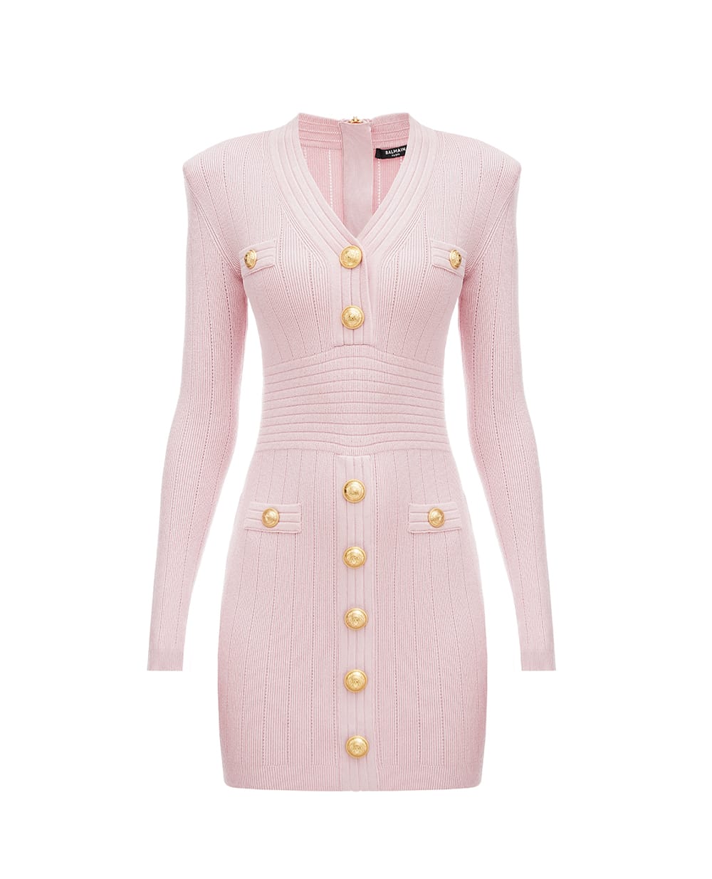 Сукня Balmain DF1R8059KB07-S, рожевий колір • Купити в інтернет-магазині Kameron