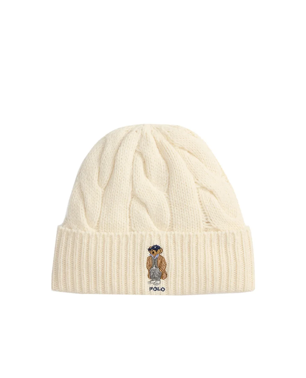 Шапка Polo Bear Polo Ralph Lauren 455981433001, бежевий колір • Купити в інтернет-магазині Kameron