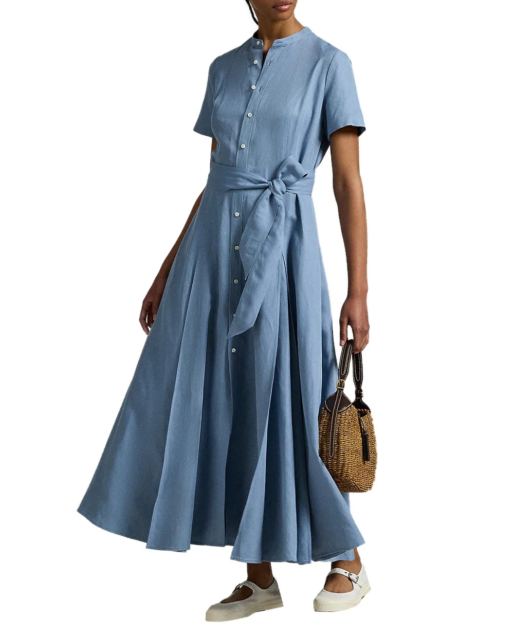 Сукня Polo Ralph Lauren 211972054001, блакитний колір • Купити в інтернет-магазині Kameron
