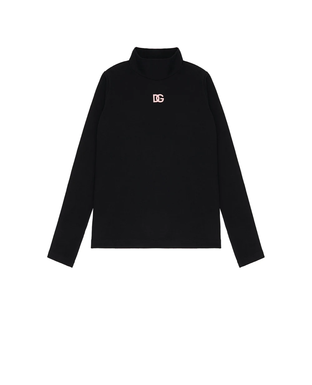 Дитячий гольф Dolce&Gabbana Kids L5JTLE-G7N9L-S, чорний колір • Купити в інтернет-магазині Kameron