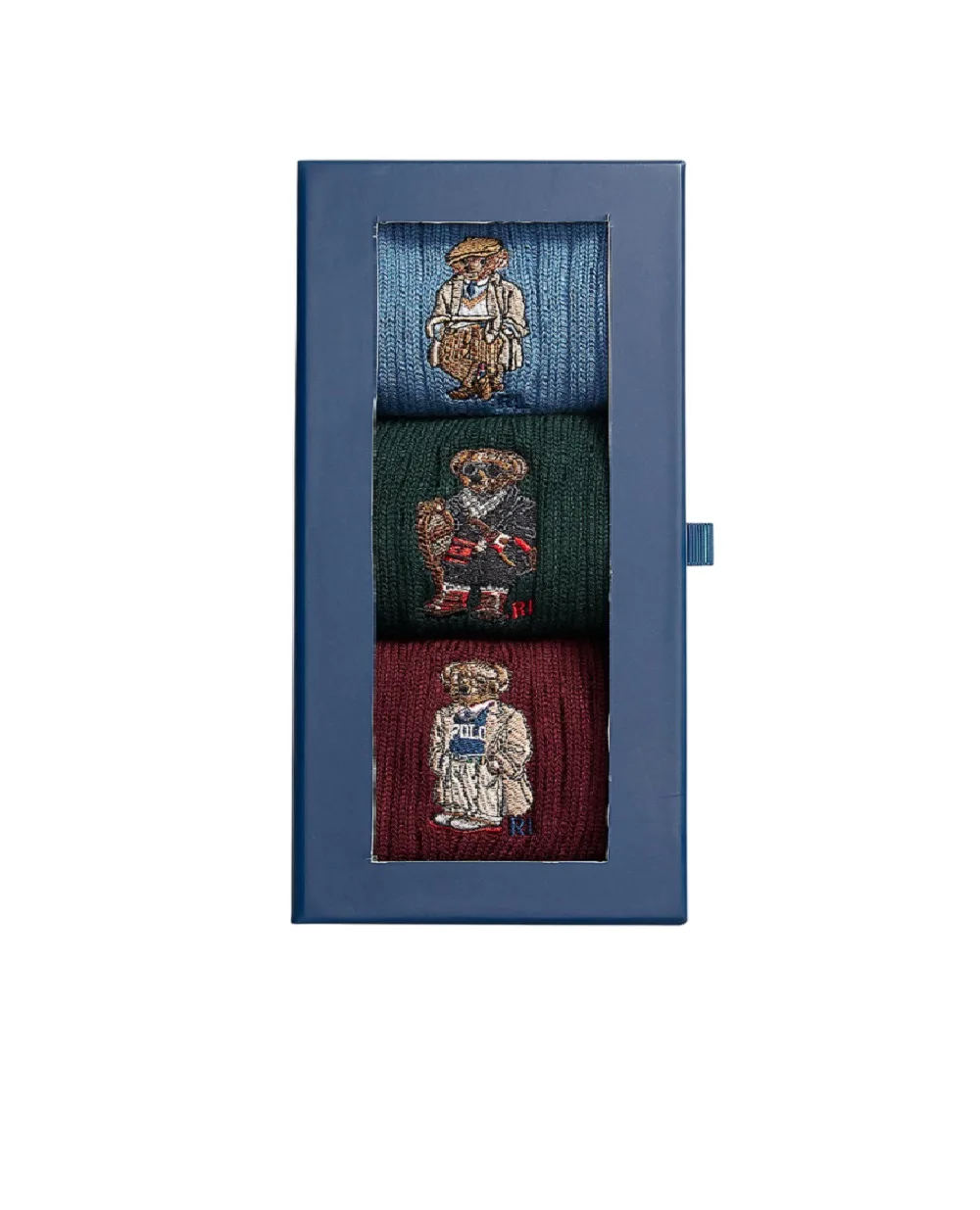 Шкарпетки Polo Bear (3 пари) Polo Ralph Lauren 449P04718001, різнокольоровий колір • Купити в інтернет-магазині Kameron