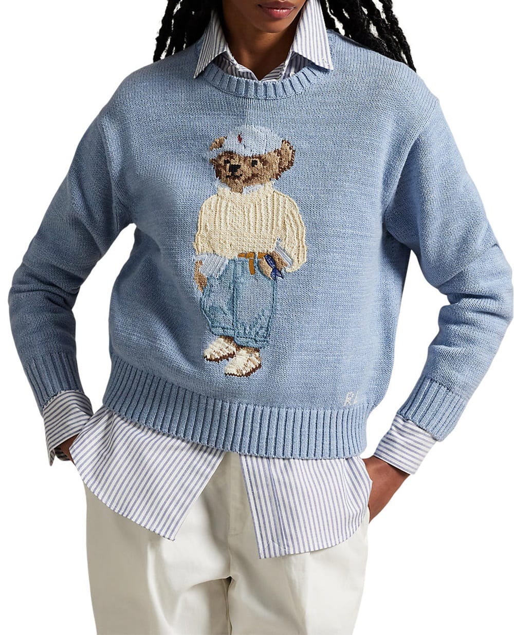 Светр Polo Bear Polo Ralph Lauren 211965767001, блакитний колір • Купити в інтернет-магазині Kameron