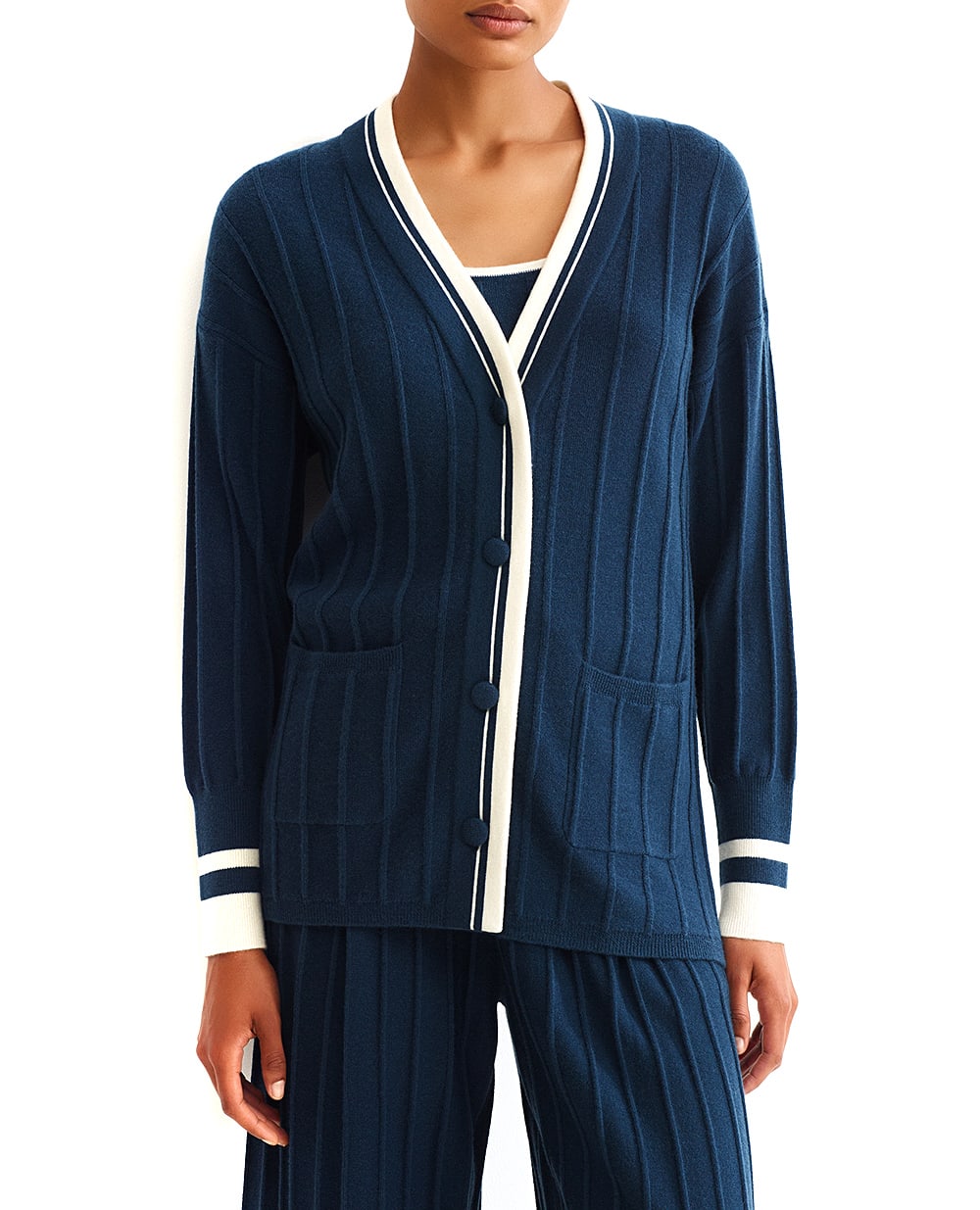 Кардиган CLUBHOUSE ERES 092601, синий цвет • Купить в интернет-магазине Kameron