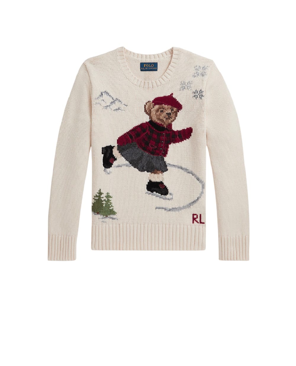 Дитячий светр Polo Bear Polo Ralph Lauren Kids 313980680001, бежевий колір • Купити в інтернет-магазині Kameron