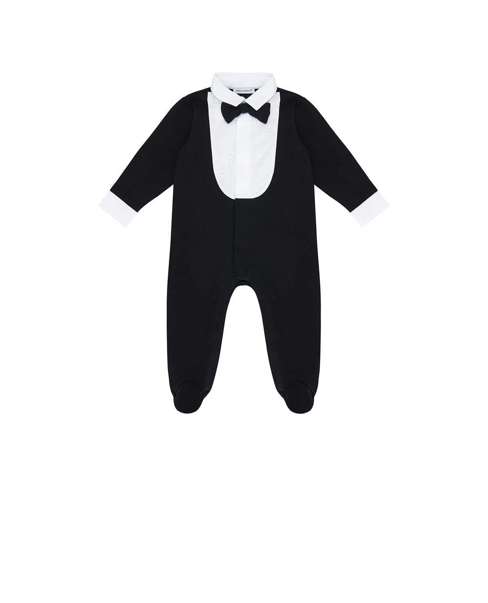 Детский комбинезон Dolce&Gabbana Kids L11O85-G7K1I, черный цвет • Купить в интернет-магазине Kameron