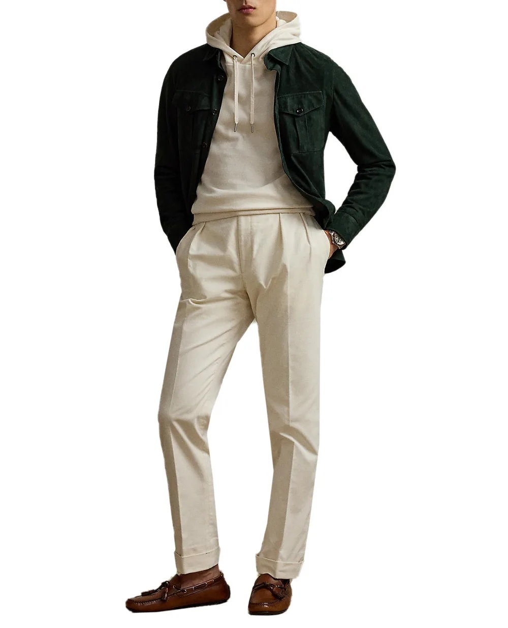 Худи (костюм) Ralph Lauren Purple Label 790973391001, кремовый цвет • Купить в интернет-магазине Kameron