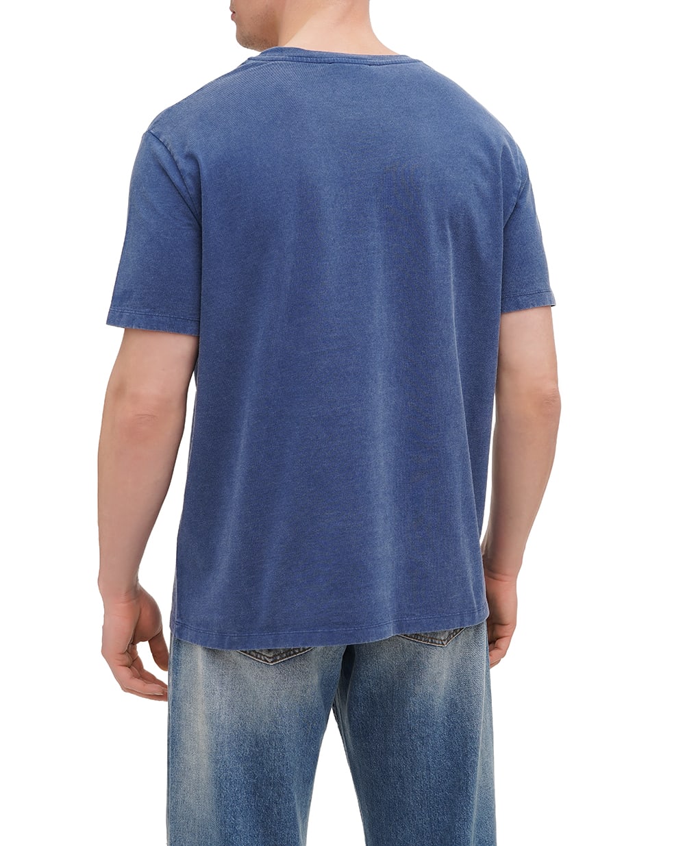 Футболка Balmain DH1EG010BC72-S, синий цвет • Купить в интернет-магазине Kameron