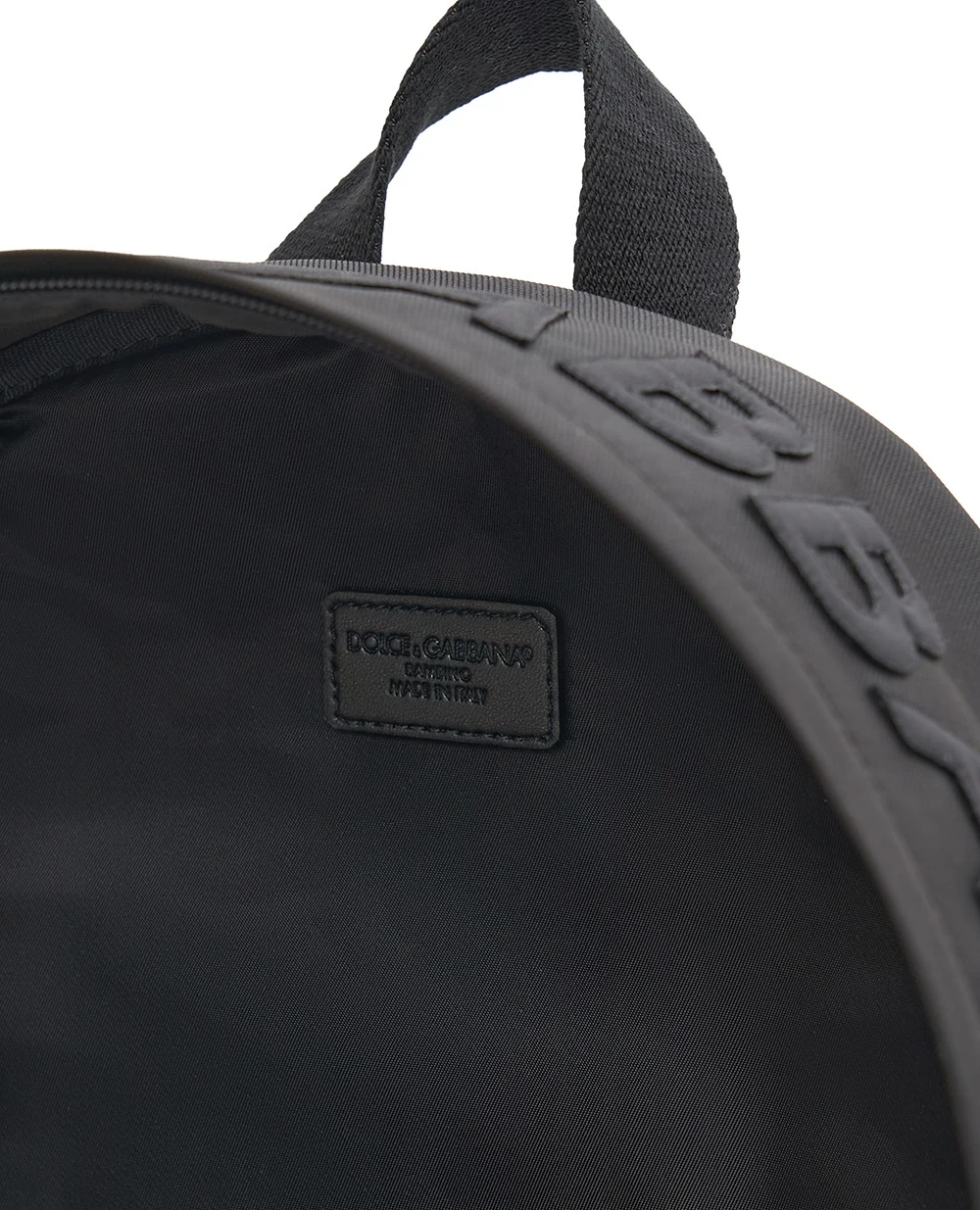 Дитячий рюкзак з вишивкою Dolce&Gabbana EM0123-AN263, чорний колір • Купити в інтернет-магазині Kameron