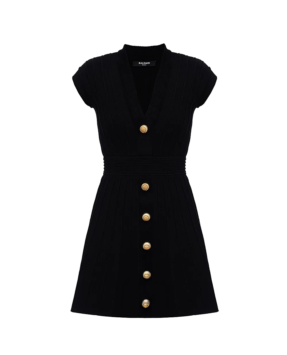 Платье Balmain DF0R7086KH64, черный цвет • Купить в интернет-магазине Kameron