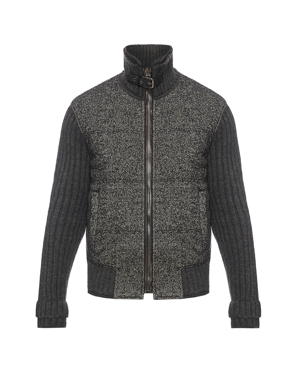 Куртка из шерсти Dolce&Gabbana G9BVST-GJ846, серый цвет • Купить в интернет-магазине Kameron