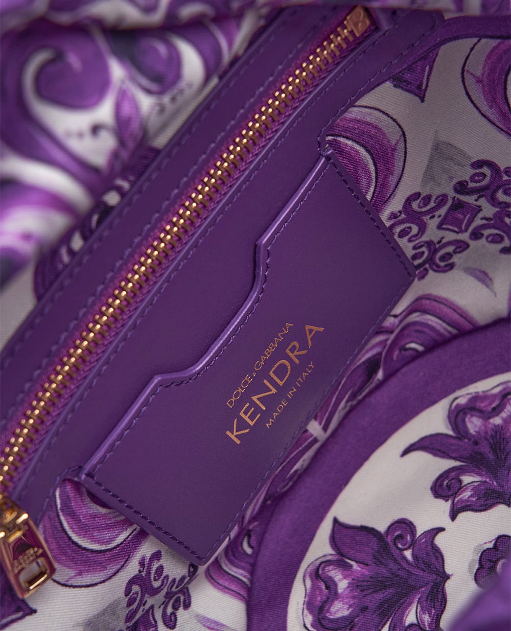 Сумка Kendra Shopper Small Dolce&Gabbana BB7695-AV860, фіолетовий колір • Купити в інтернет-магазині Kameron