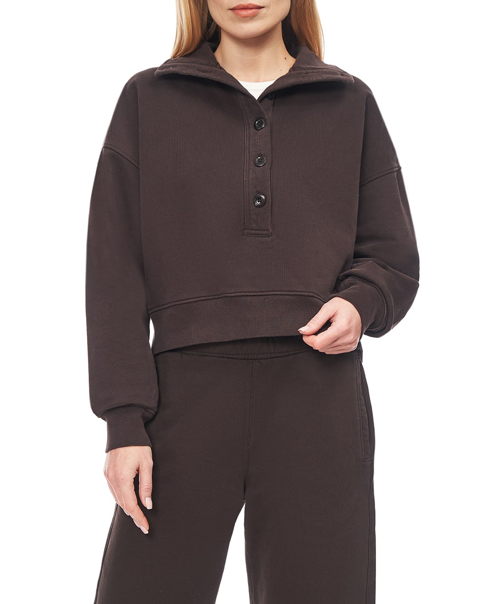 Світшот (костюм) CITIZENS of HUMANITY 9415-3057, коричневий колір • Купити в інтернет-магазині Kameron