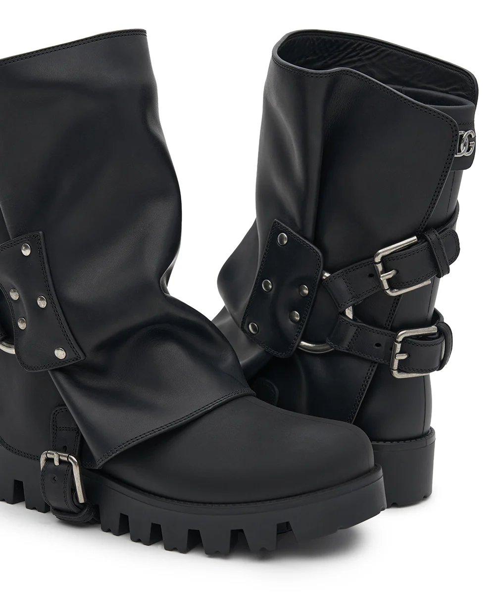  Ботинки Dolce&Gabbana CT1109-AX872, чорний колір • Купити в інтернет-магазині Kameron