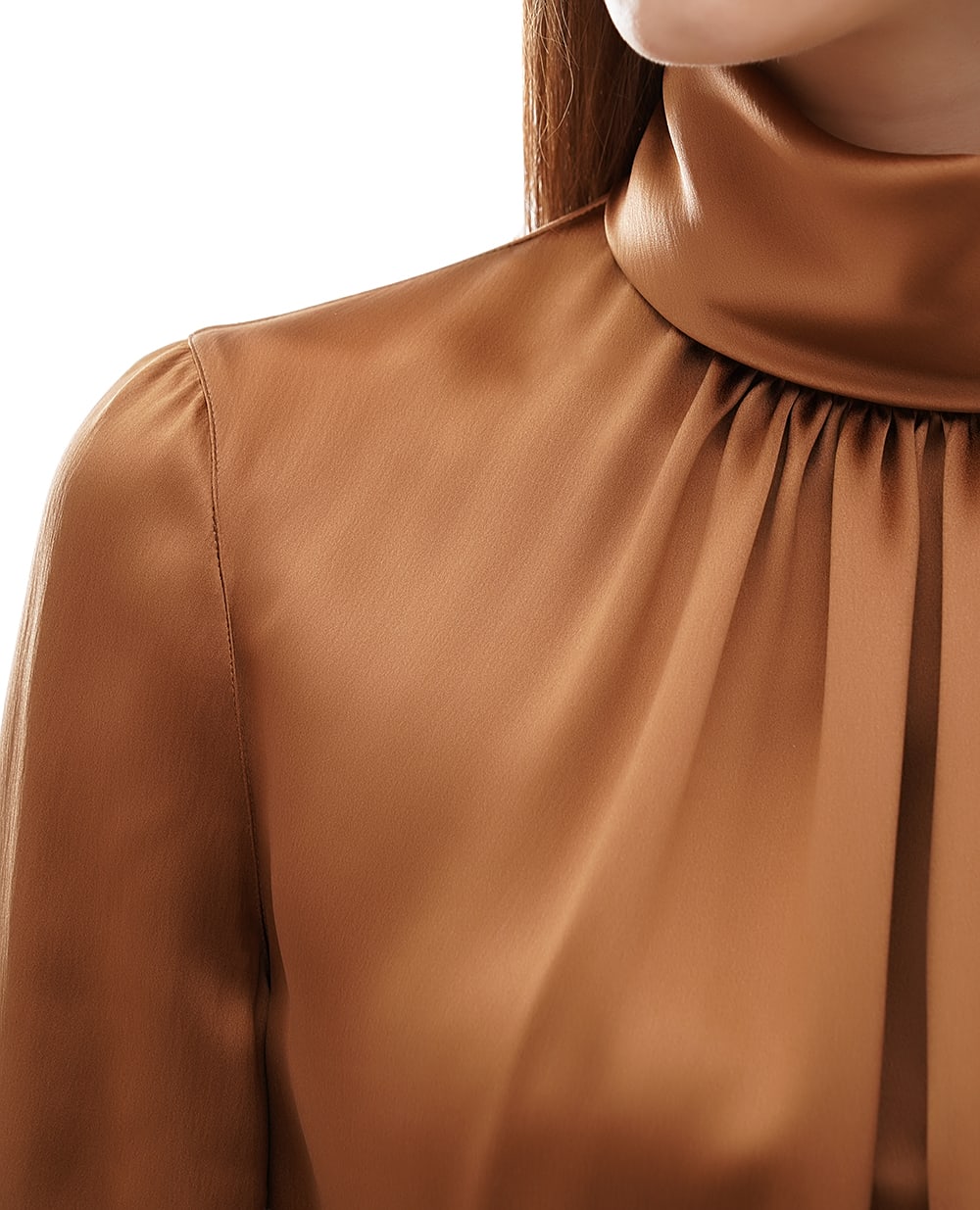 Топ Dolce&Gabbana F7AL6T-FU1NU, коричневий колір • Купити в інтернет-магазині Kameron